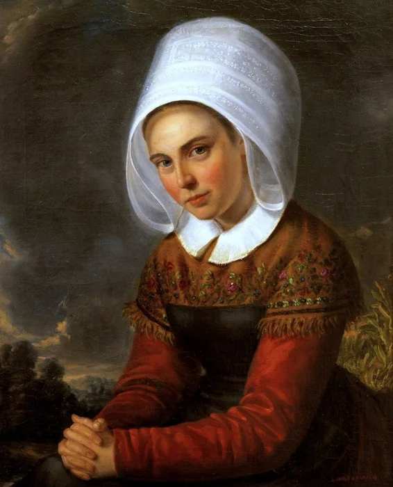 Portrait of a Woman, detail