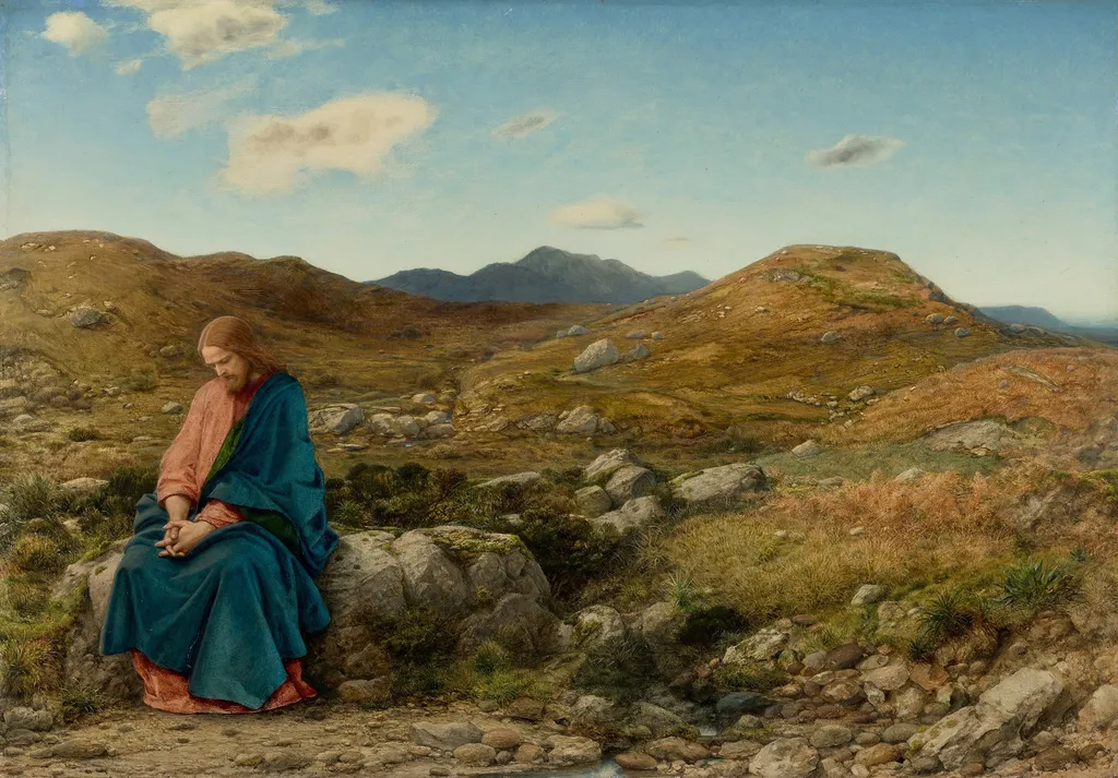 Man of Sorrows, by William Dyce, unspecified, 1860