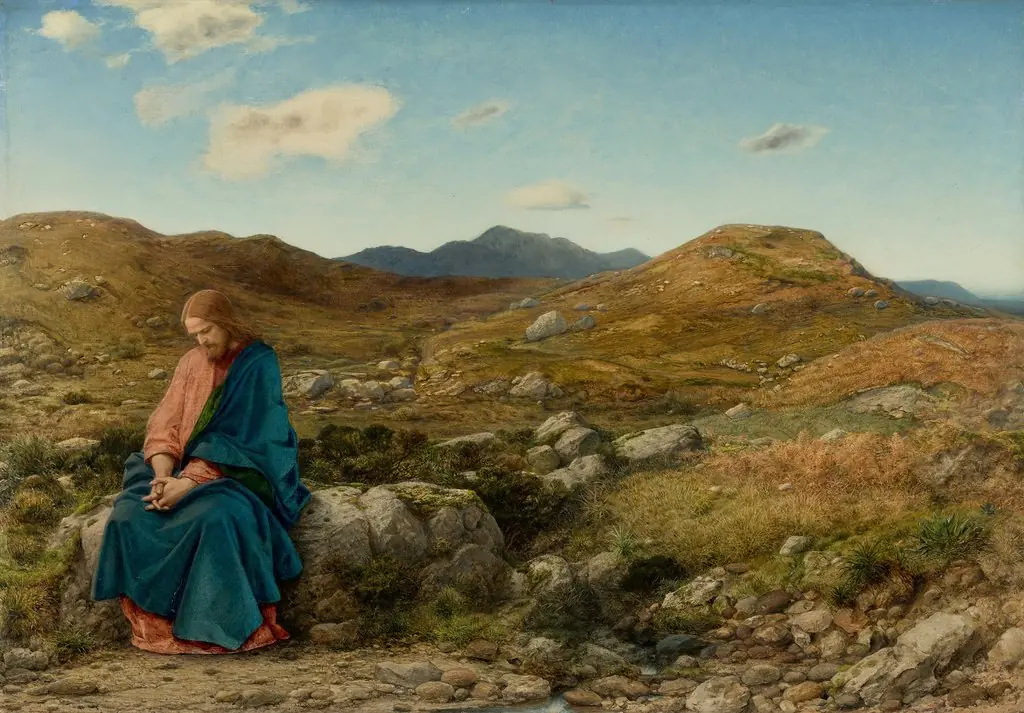 Man of Sorrows, by William Dyce, unspecified, 1860