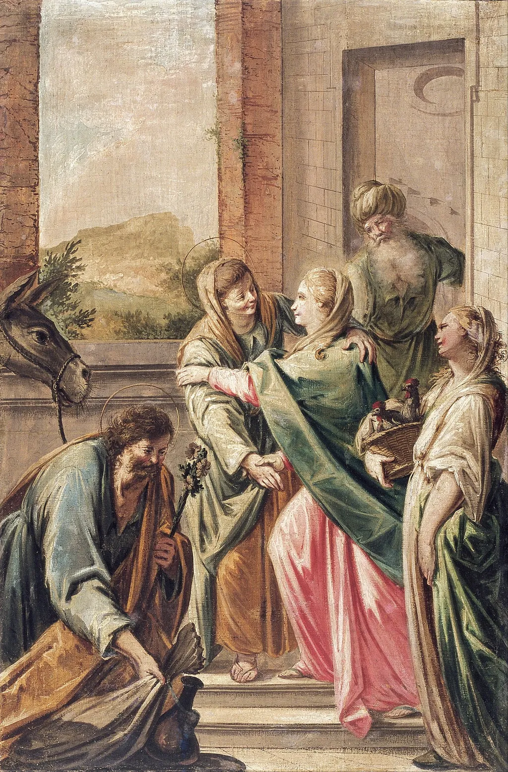 Visitation, by Francesc Pla i Duran, unspecified, 1790