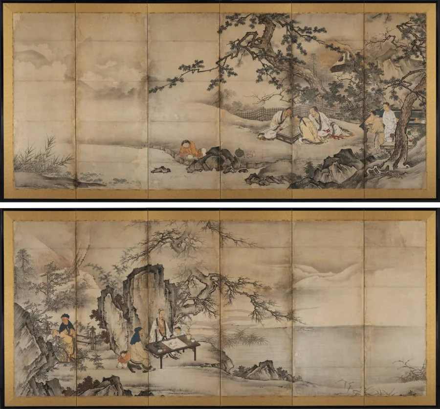 The Four Accomplishments, detail