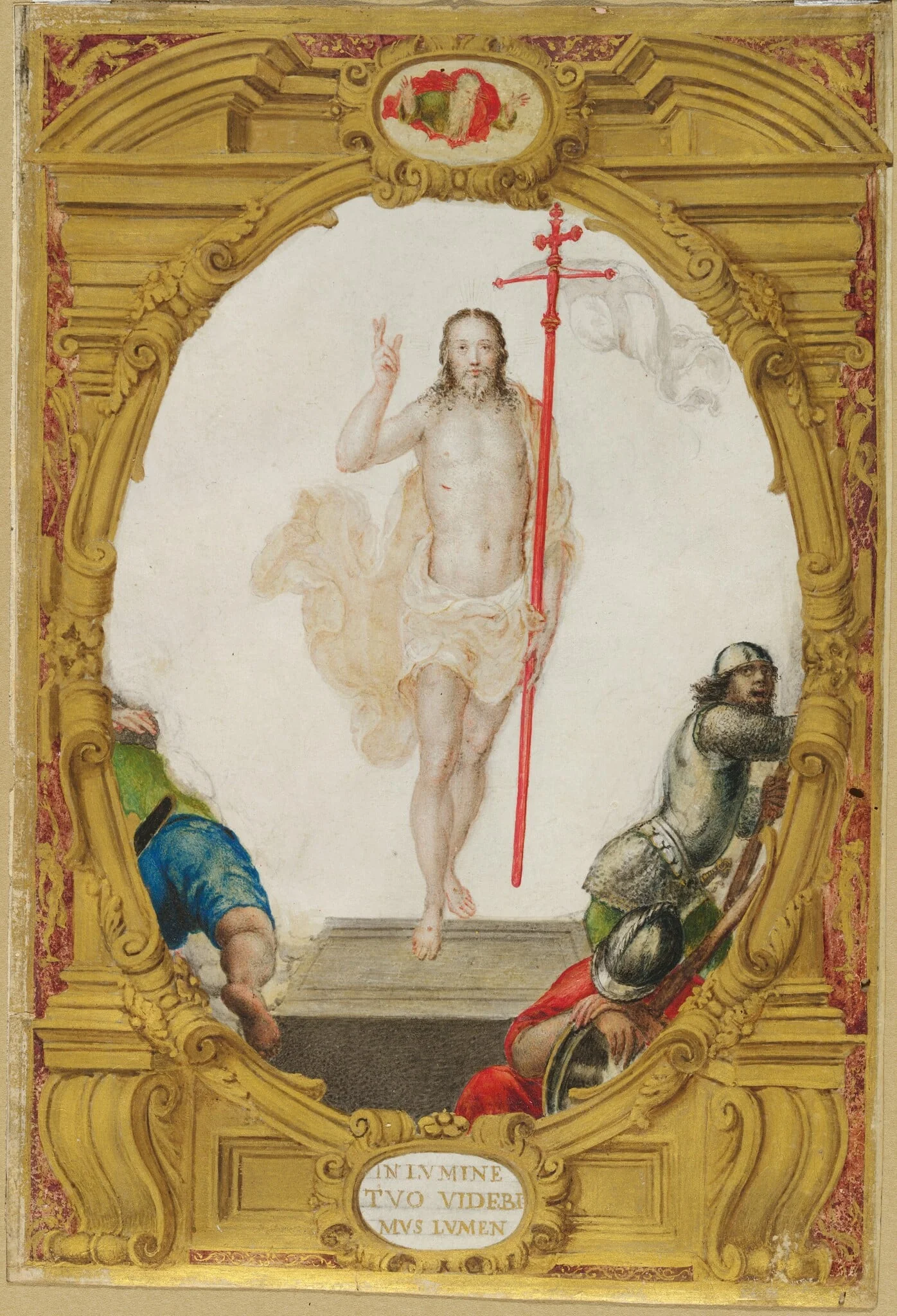 The Resurrection, detail