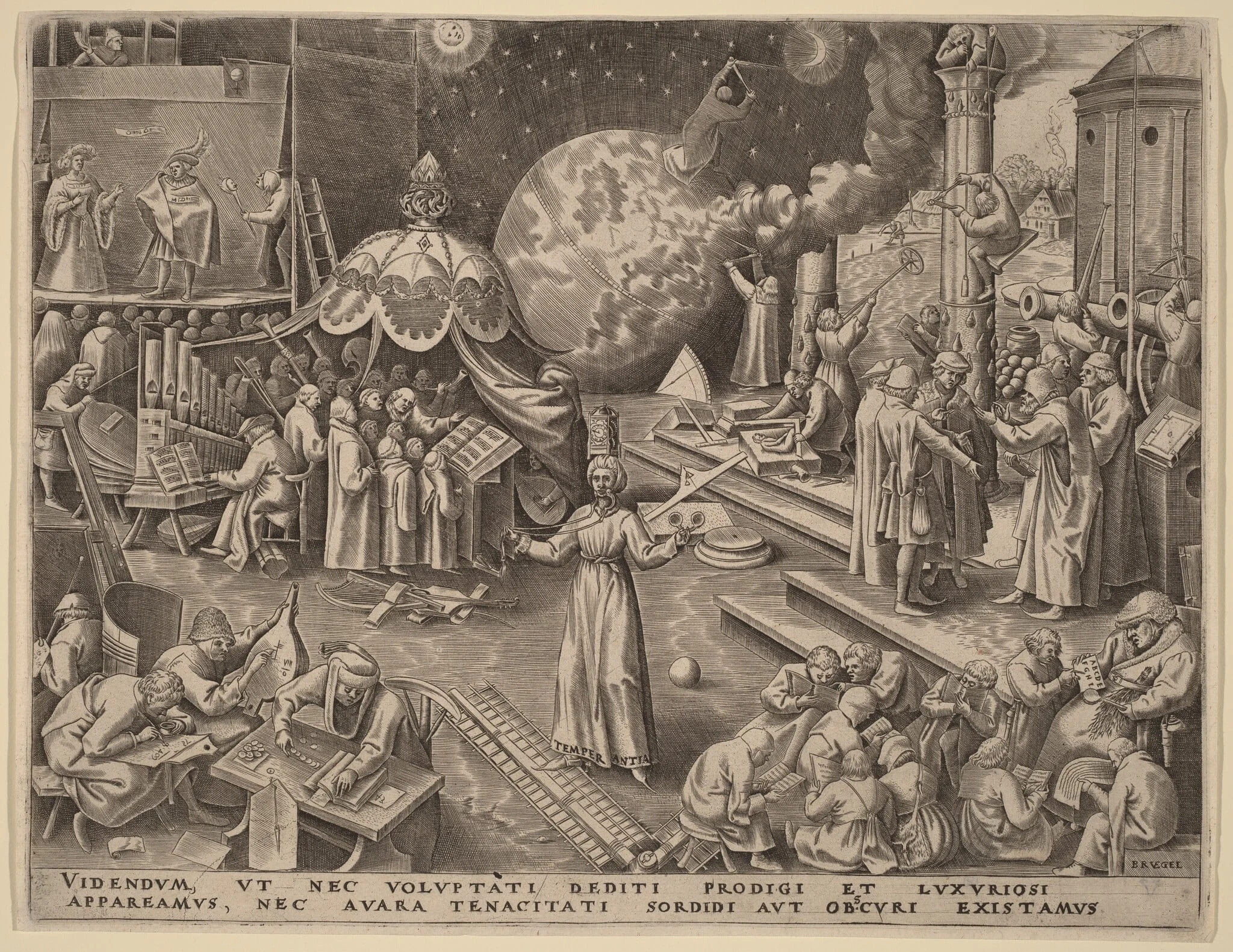 Temperance, detail