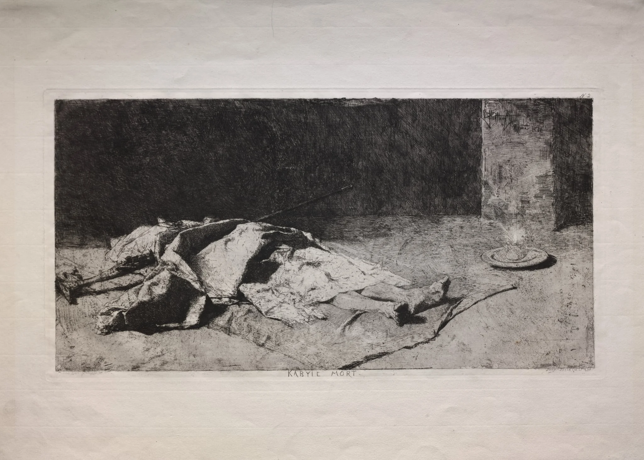 Dead Kabyle, detail