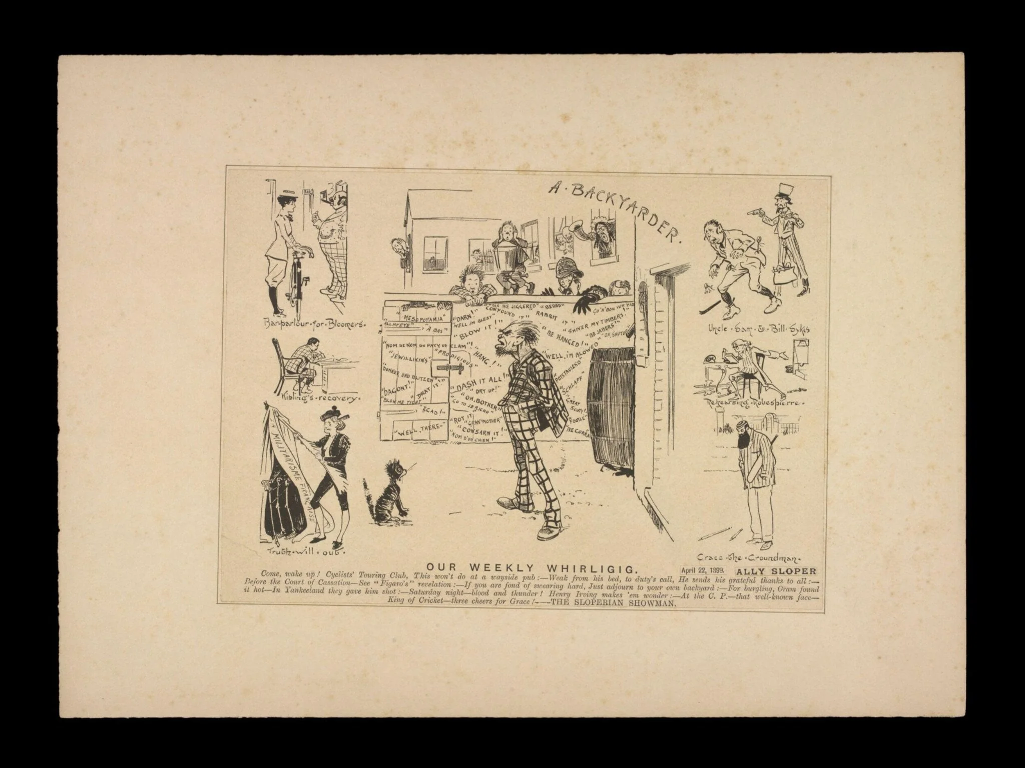 H Beard Print Collection, detail