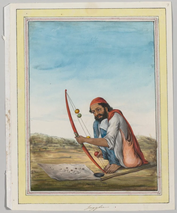 Juggler, detail