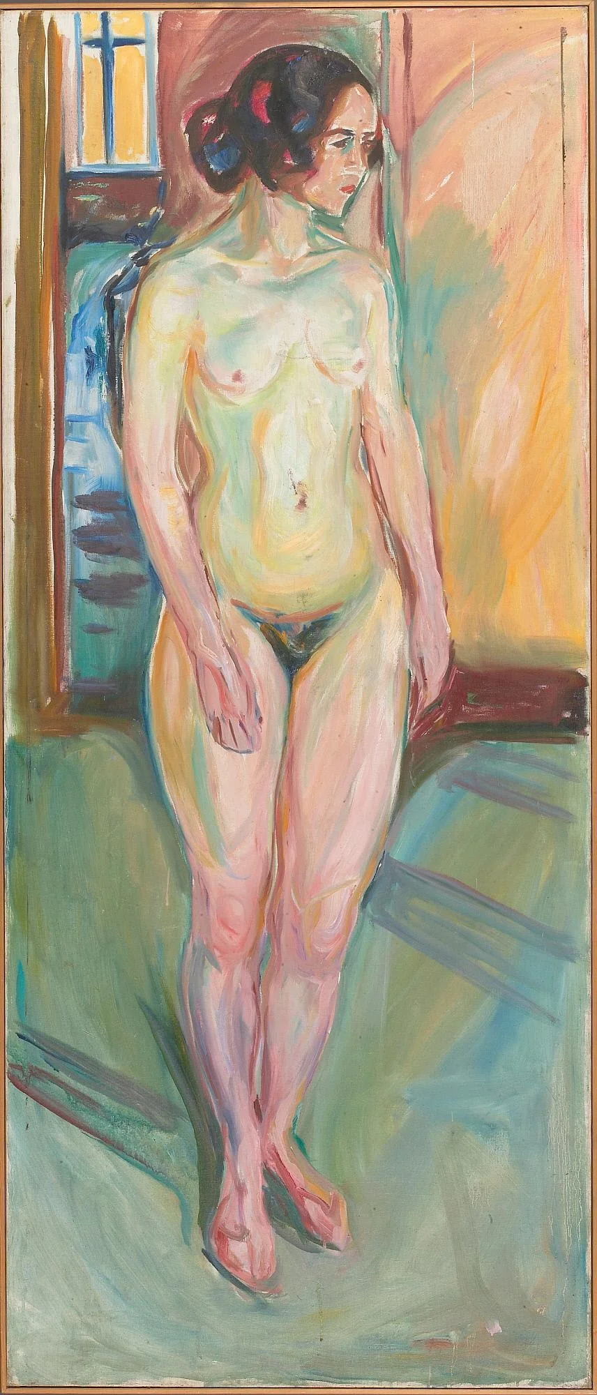 Standing Nude: Noon, detail