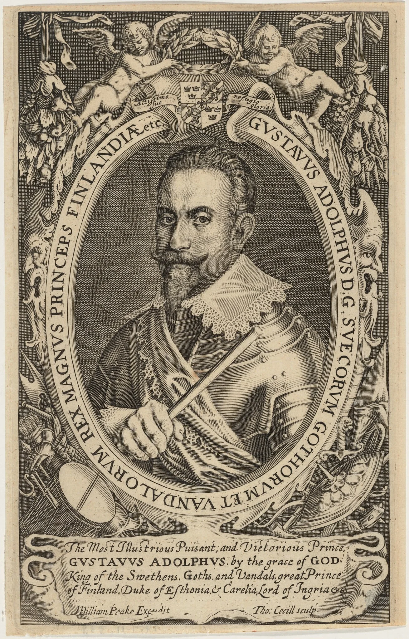 Gustavus Adolphus, detail