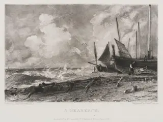 A SEABEACH, by John Constable, 1830