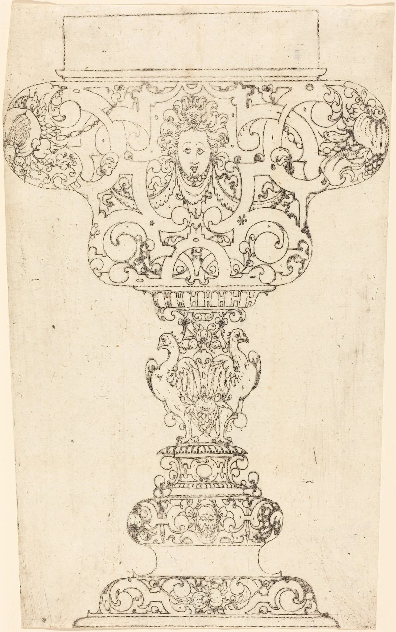 Ornament - Large Goblet, detail