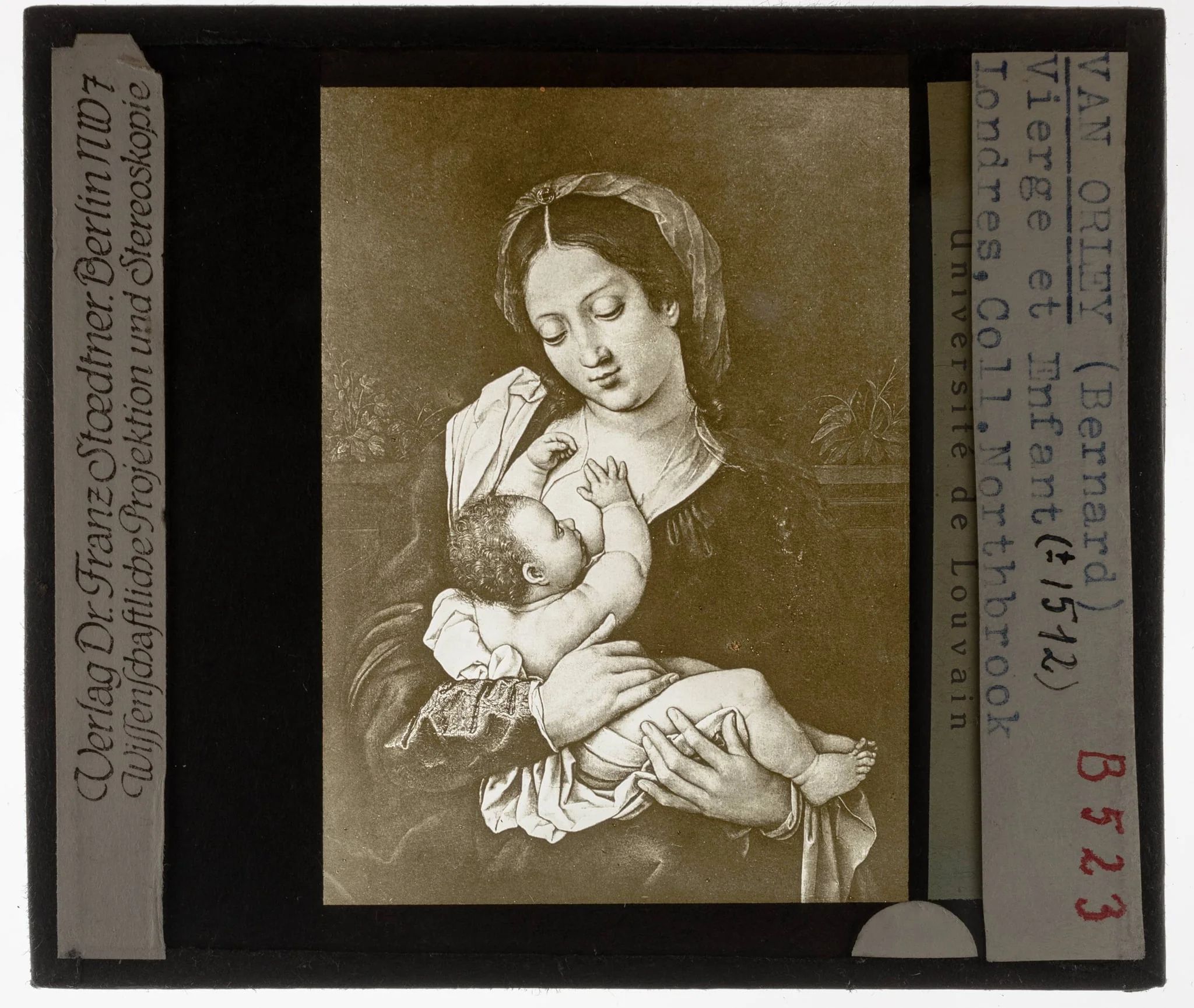 Bernard van Orley. Madonna en Kind, detail