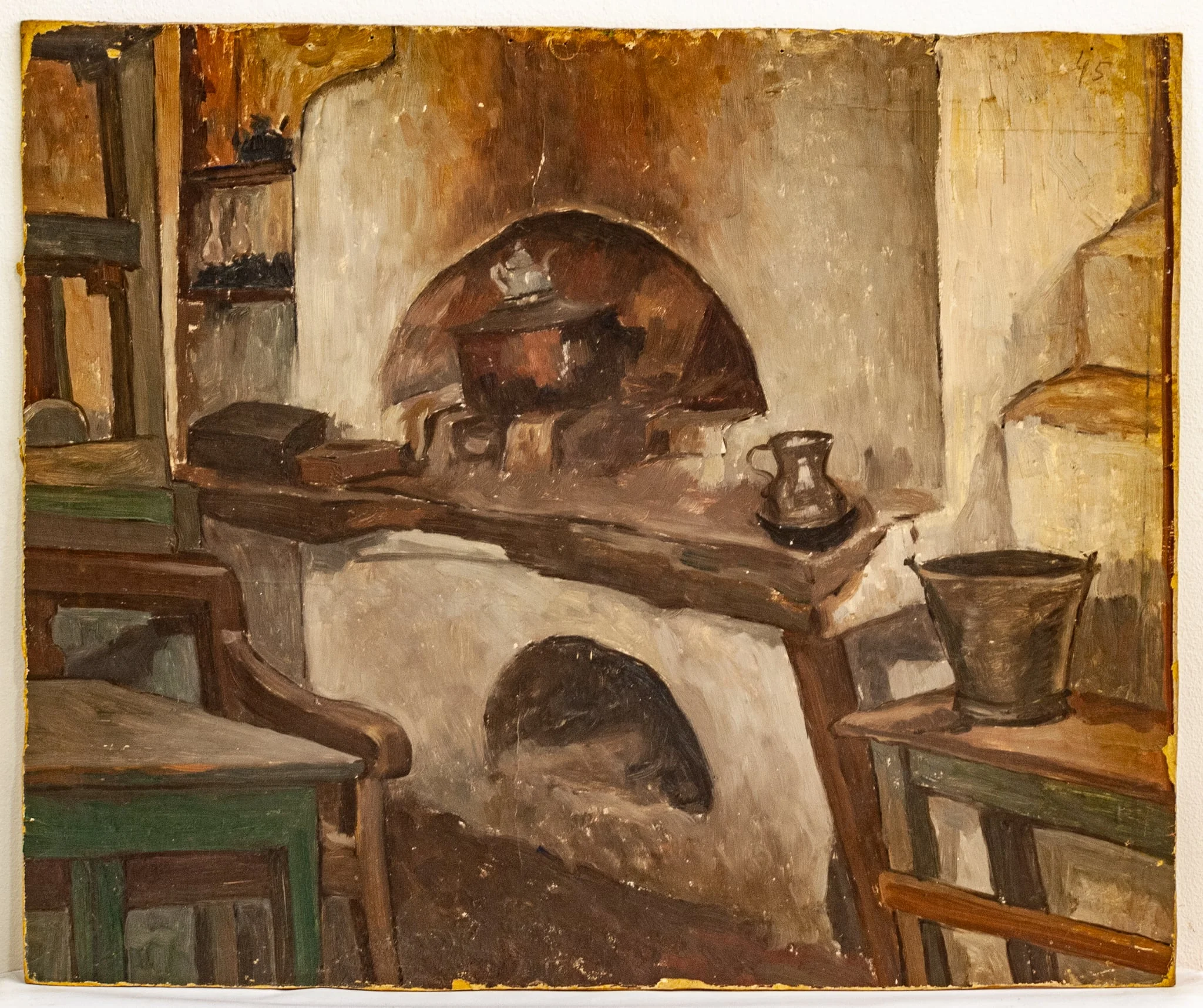 Interior țărănesc - Balcic, detail