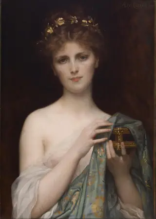 Pandora, by Alexandre Cabanel, oil, 1873