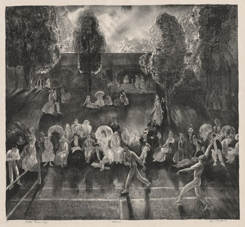 Tennis, detail