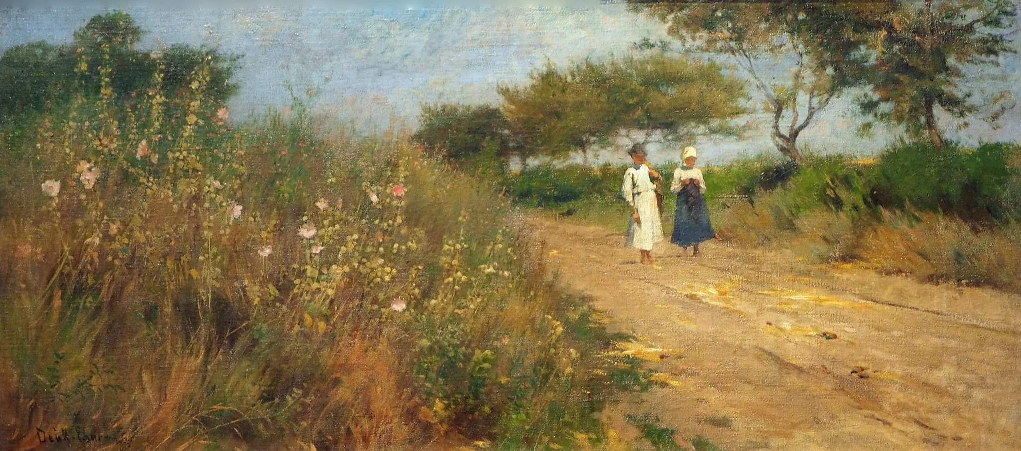Weg der wilden Malven, detail