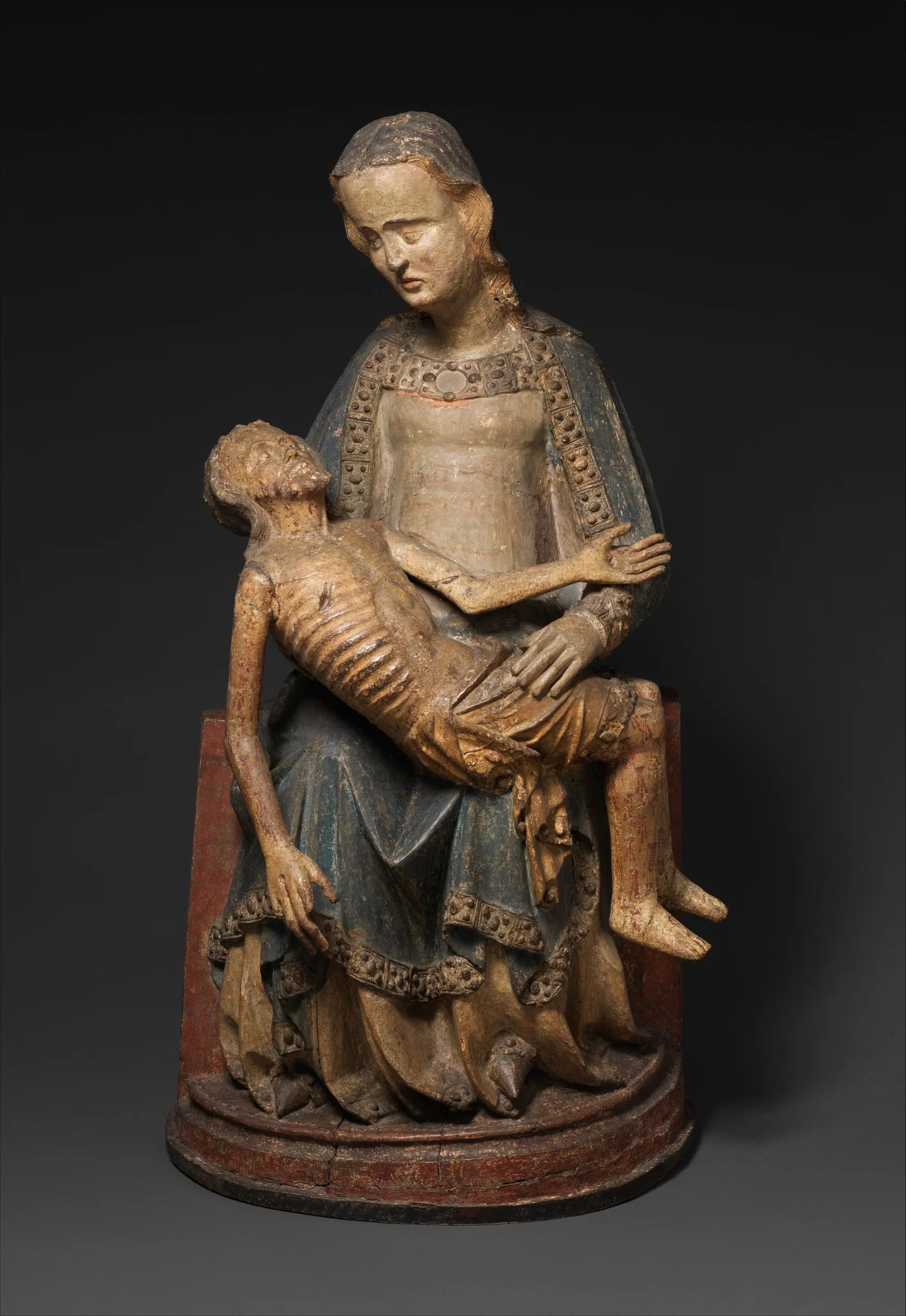 Pietà, detail