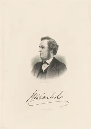 J. M. Carlisle, by E. G. Williams & Bros., ink, 1874