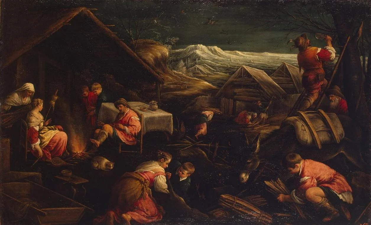 Winter, detail