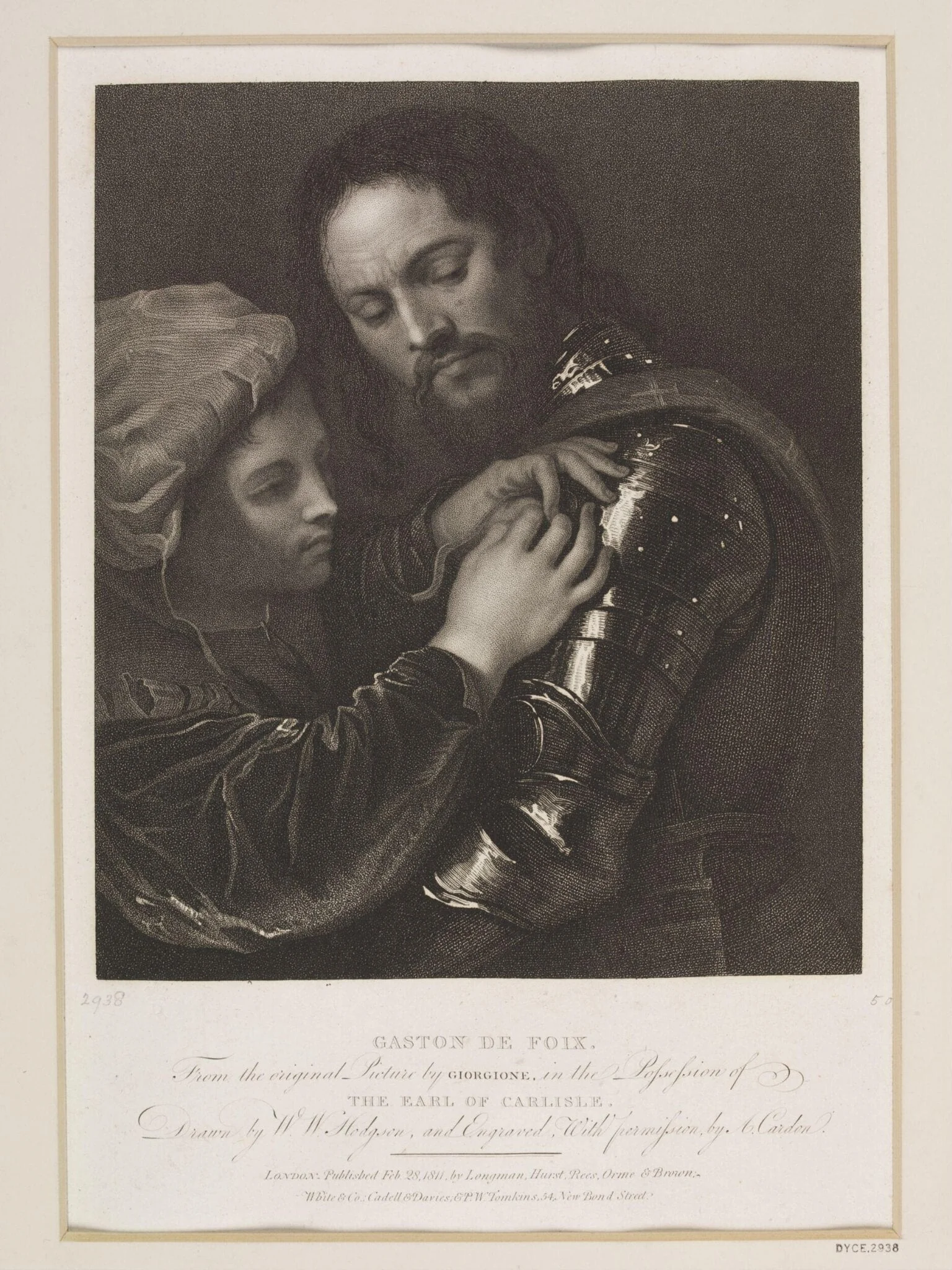 Gaston de Foix, detail