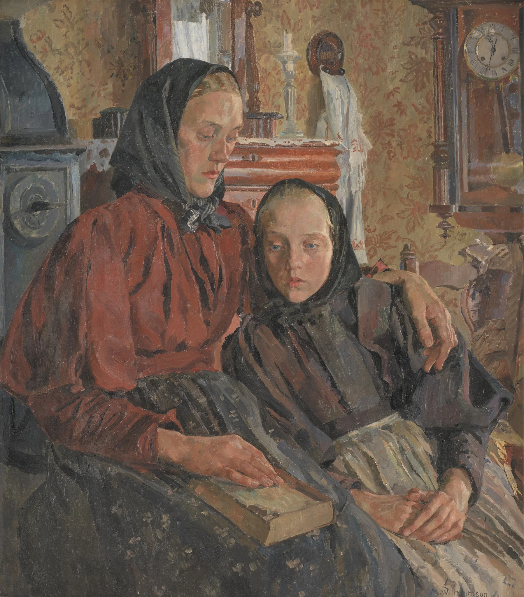 Sisters, detail