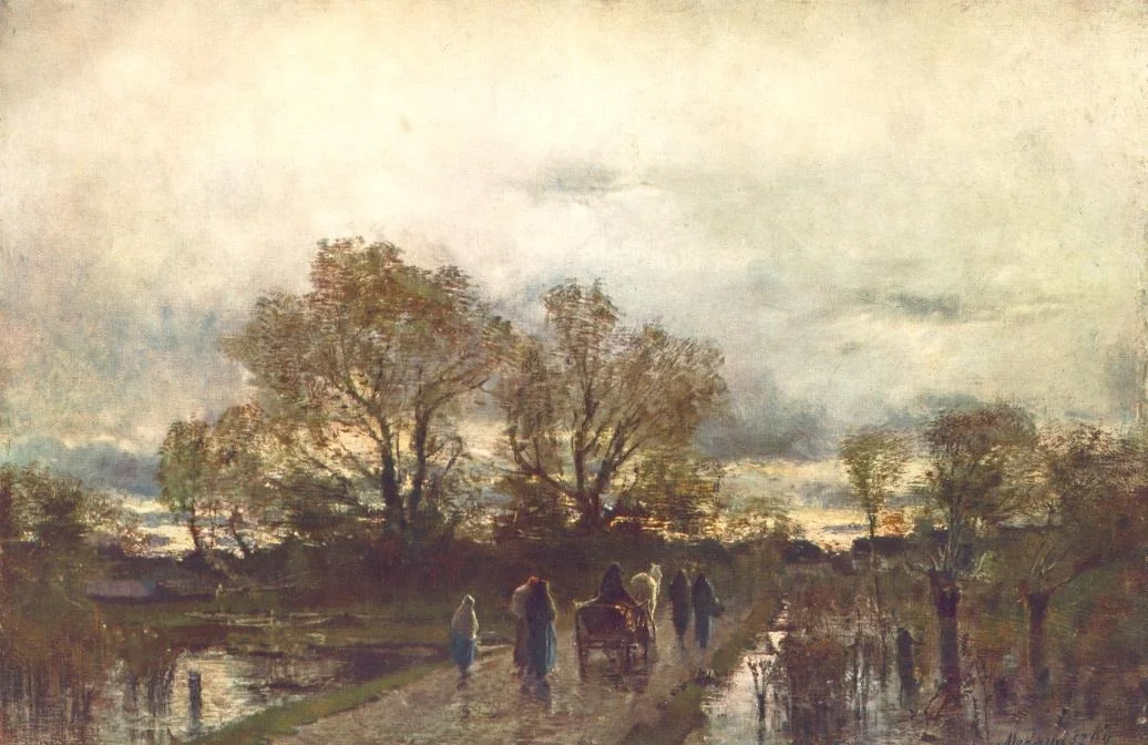 Landscape with Swamp, detail