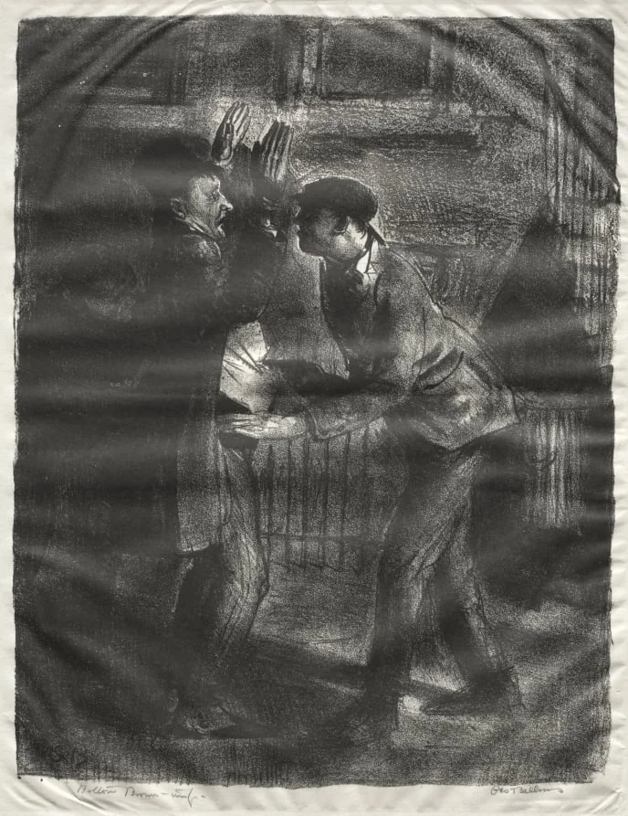 The Holdup, second state, detail