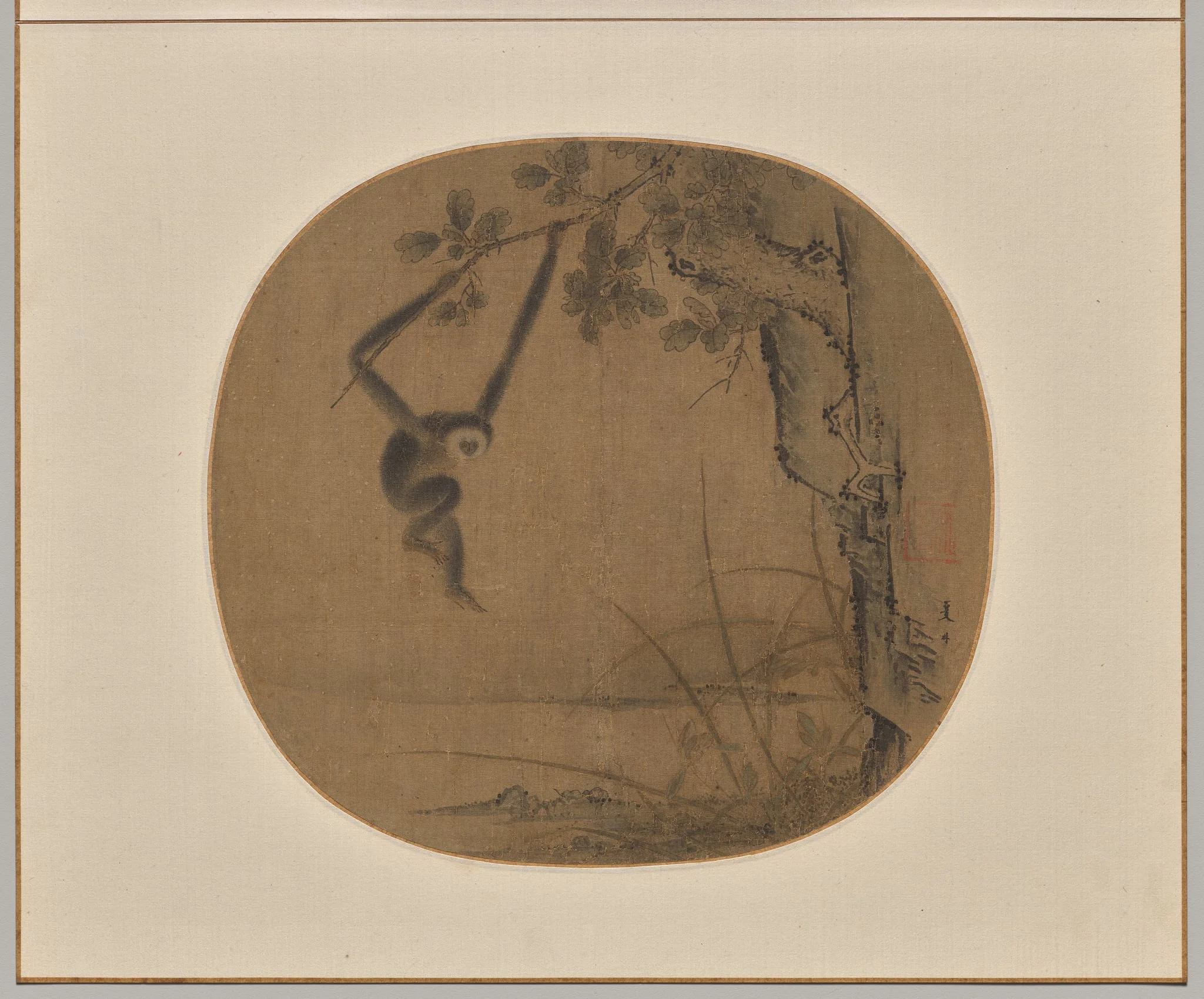 Swinging Gibbon, detail