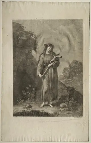 The Mortification, by Antonio Baratti, 1704