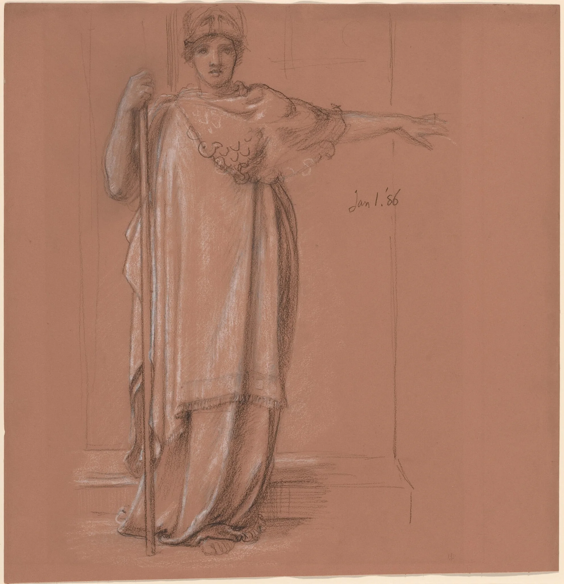 Minerva, detail