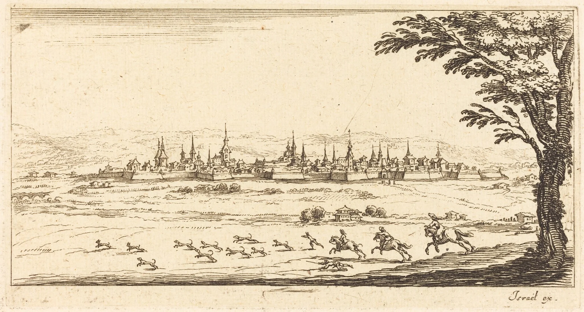 View of Nancy, detail
