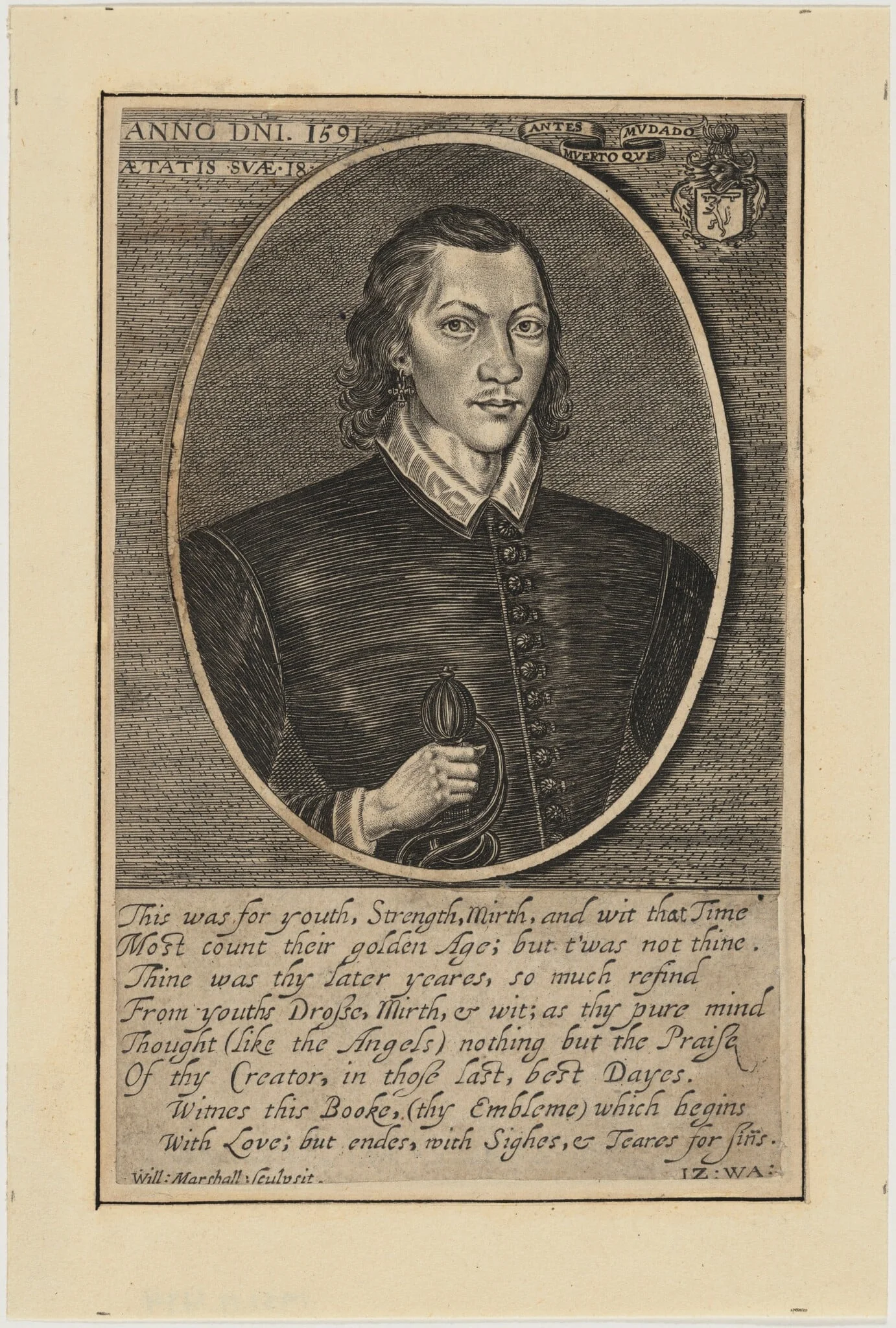 John Donne, detail