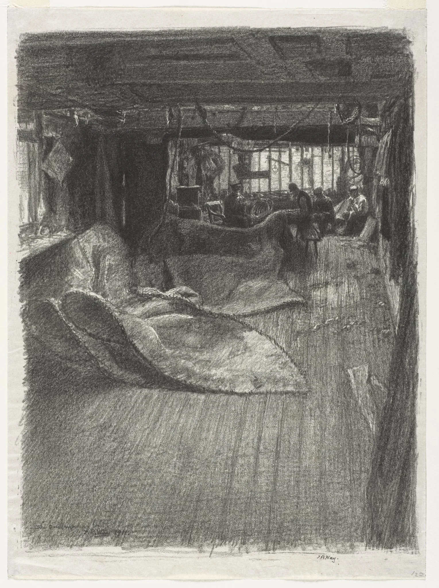 The Sailmaker's Loft, detail
