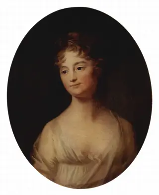 Portrait of a Woman, by Johann Heinrich Wilhelm Tischbein, oil, 1800