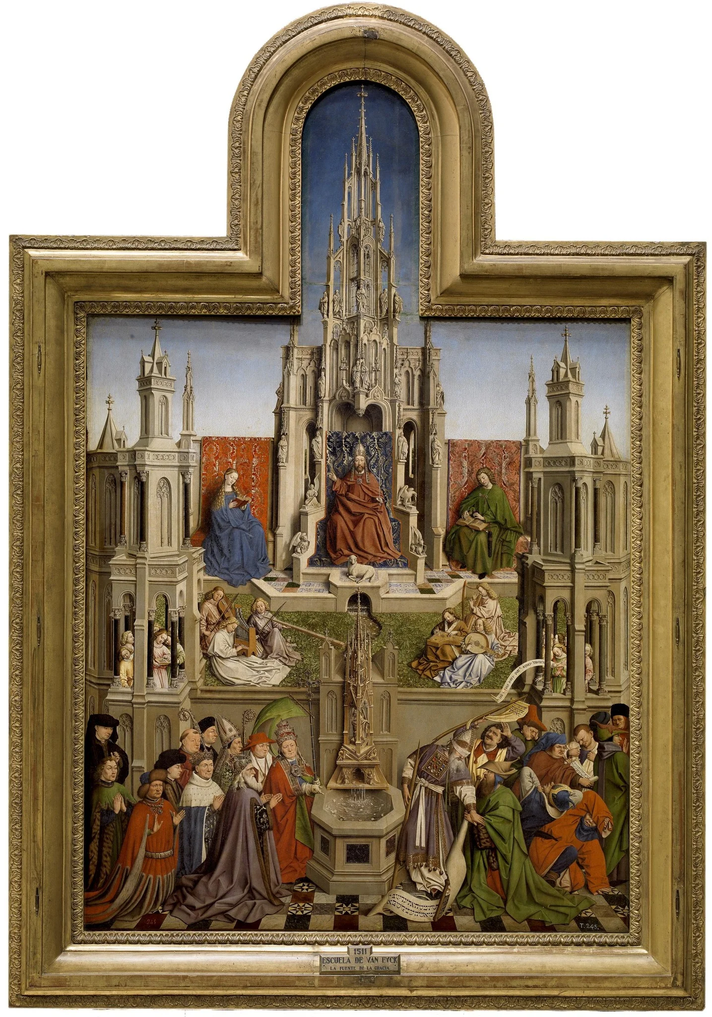 The Fountain of Life, detail