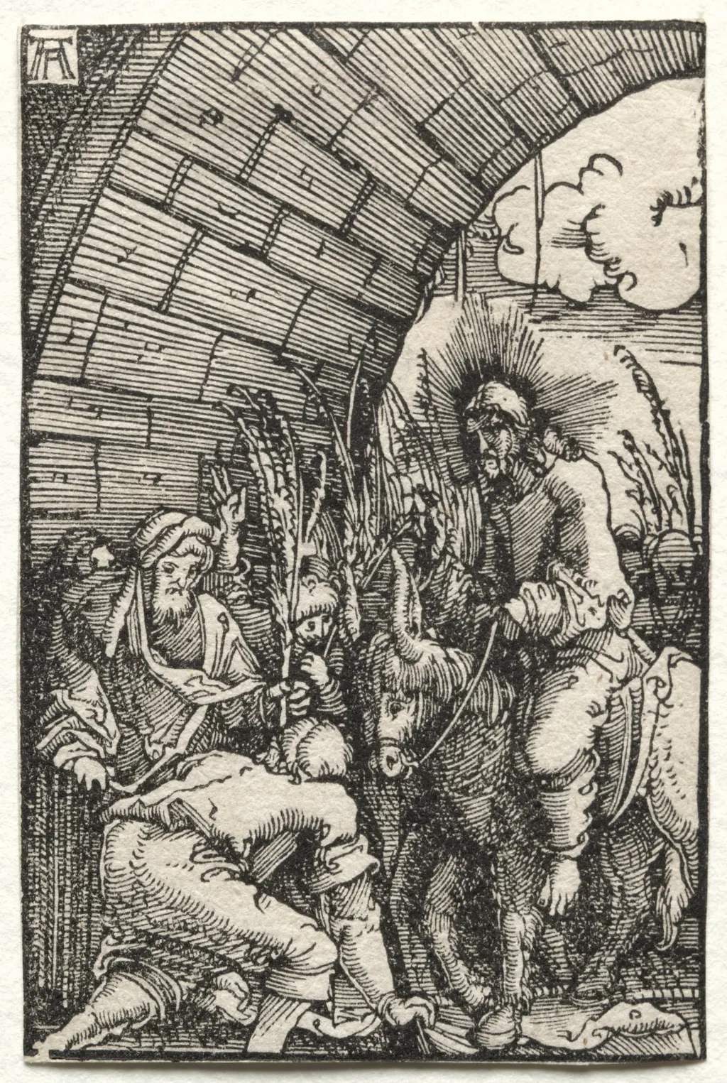 The Fall and Redemption of Man:  The Entry into Jerusalem, by Albrecht Altdorfer, 1515