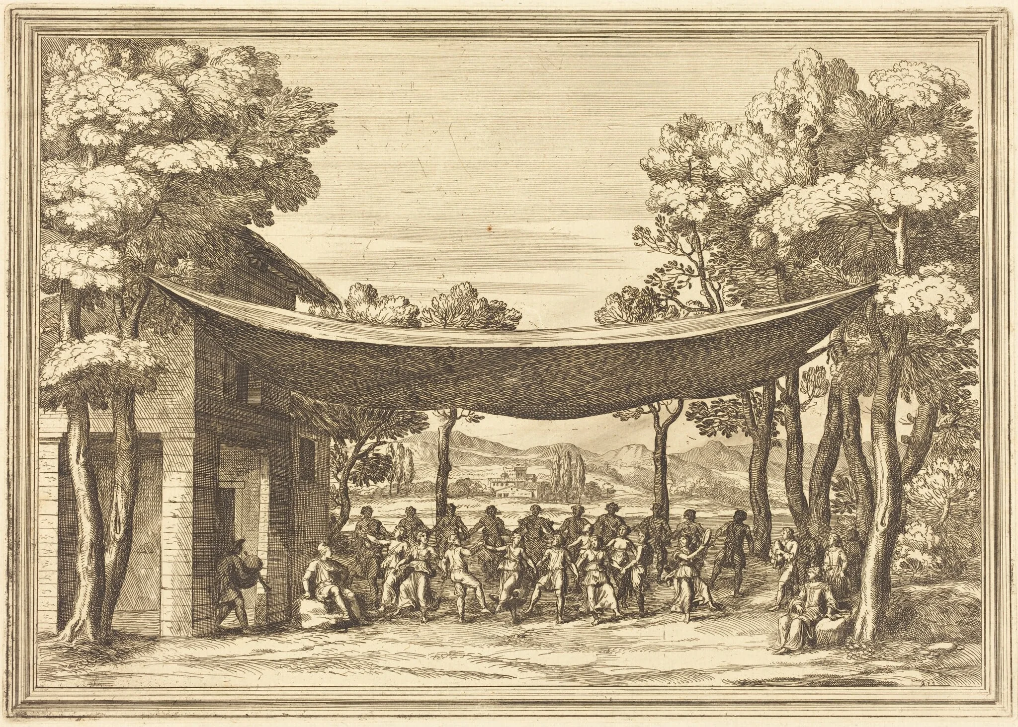 Il Greco in Troia: Plate 5, detail