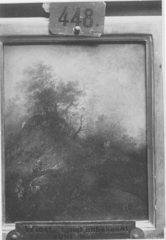 Baumlandschaft (?), detail