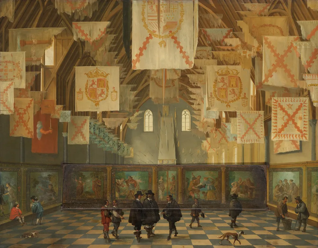 The Great Assembly of 1651, by Anthonie Palamedesz, oil, 1651
