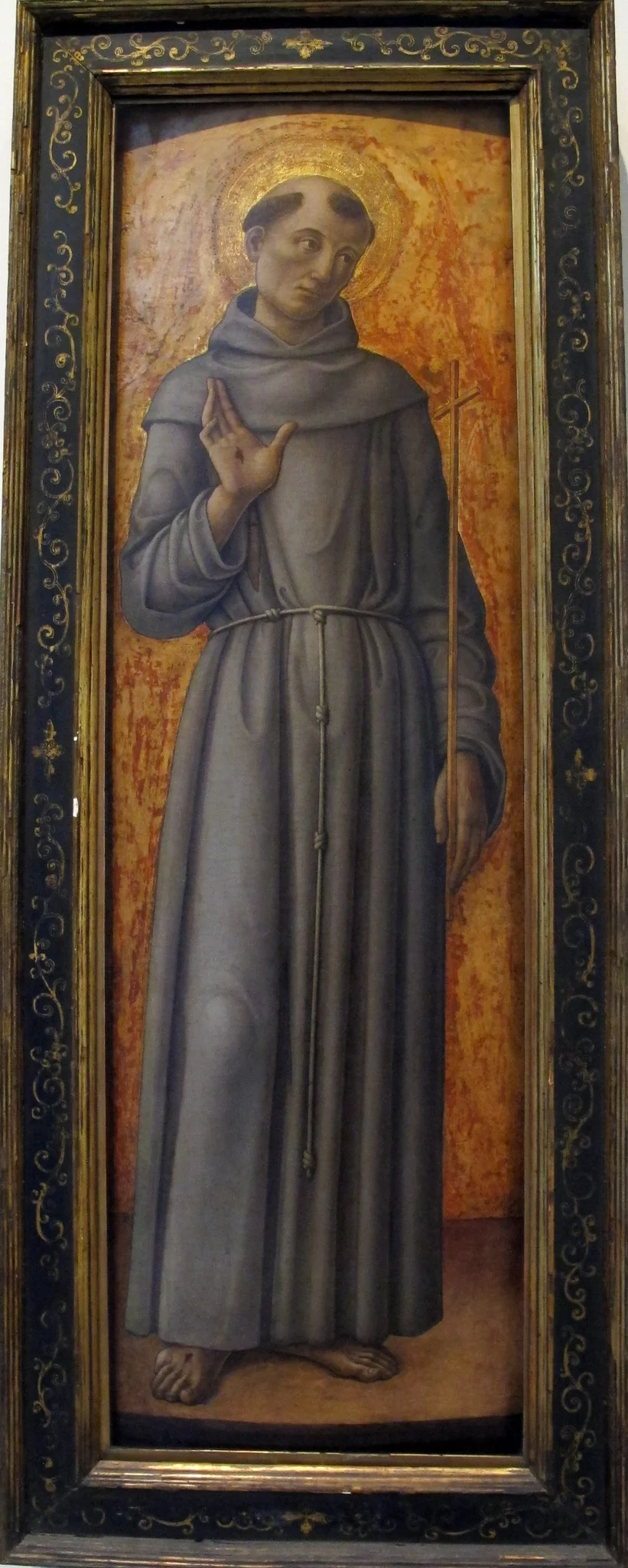 Franz von Assisi, detail
