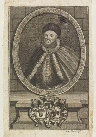 Ioannes Nicolaus Alexandri Maroc ordato de Scariati Celsiss: Atq: Sapientiss: Totius vallachiae Princeps, by Andreas and Engelhard Nunzer, 1750