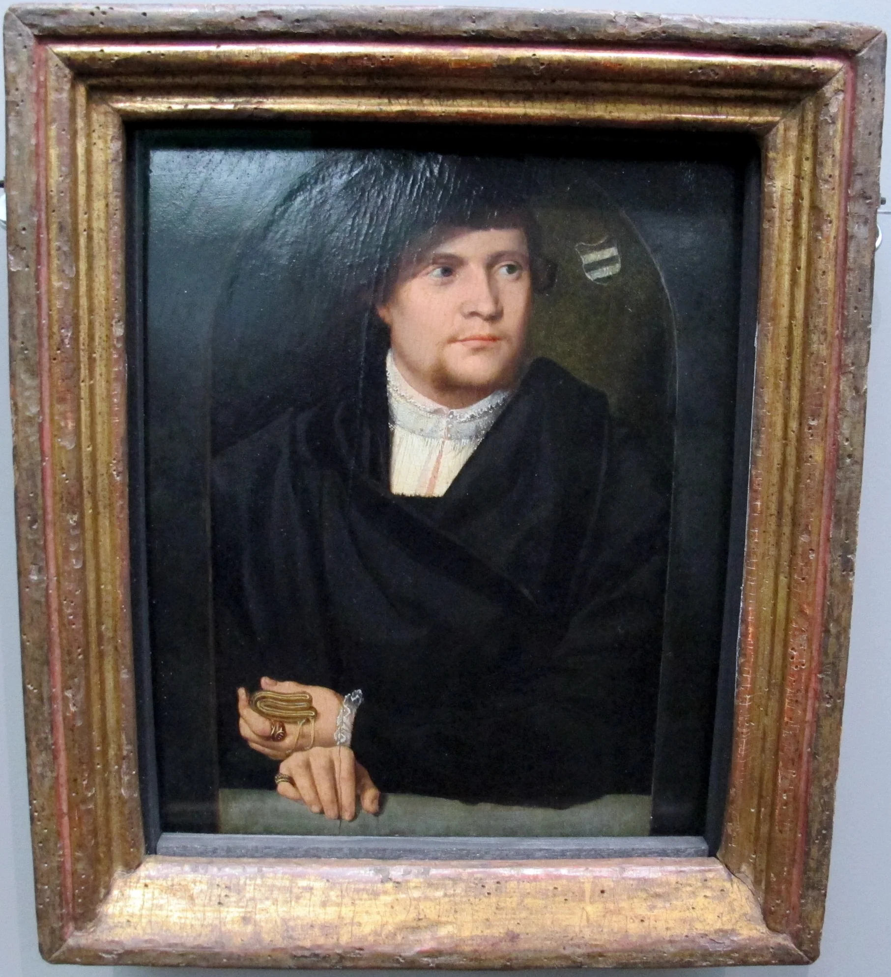 Male Portrait, detail