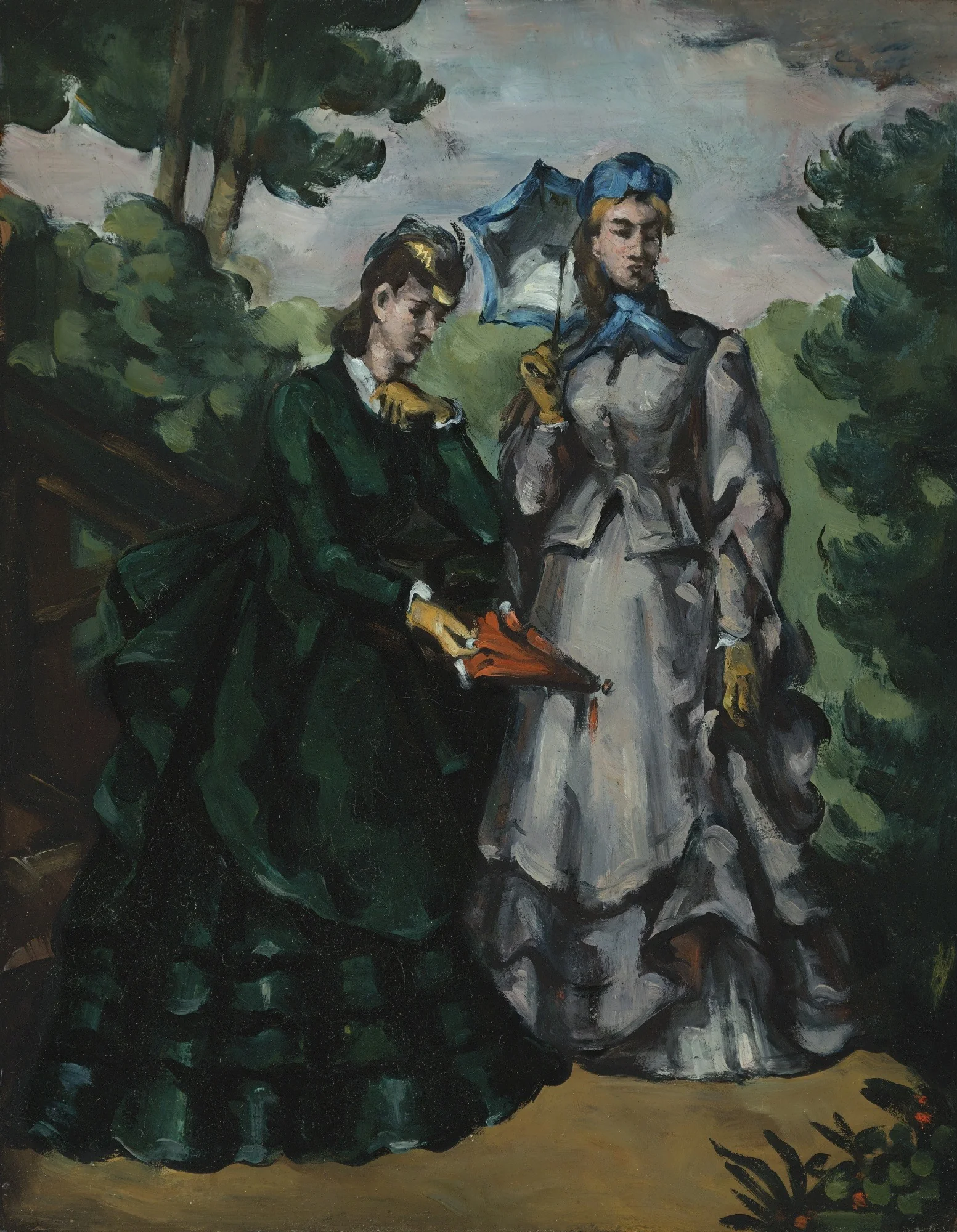 The Promenade, detail