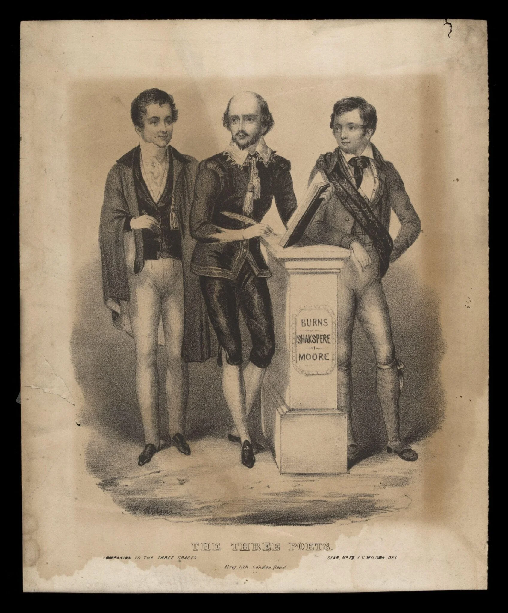H Beard Print Collection, detail