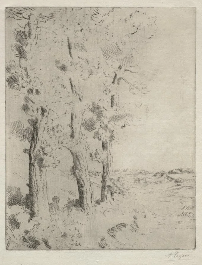 The Reader: The Lecture under the Trees, detail
