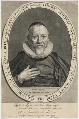 Thomas Maurois, by Theodor Matham, ink, 1650