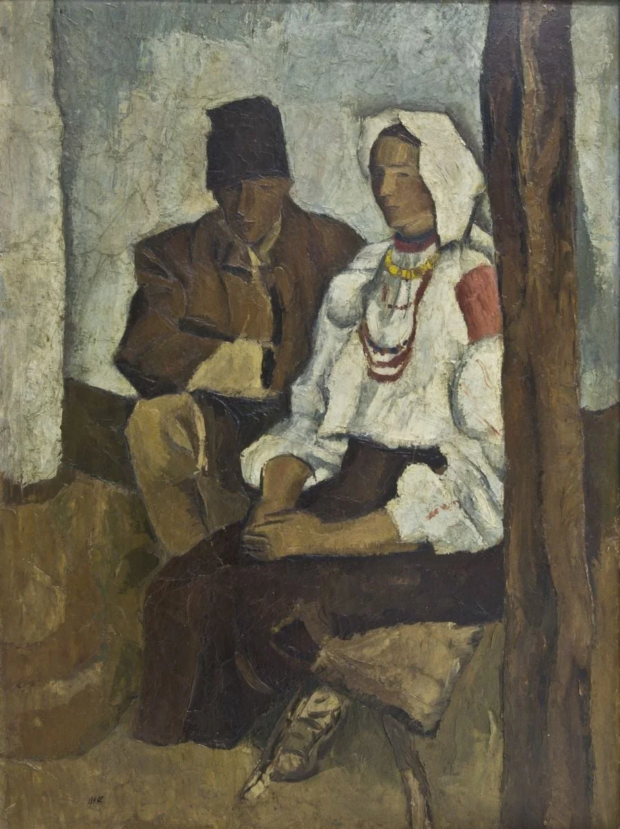 Țărani, detail