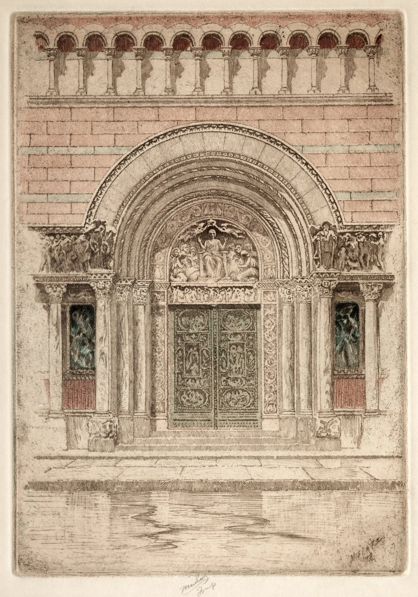 Door of St. Bartholomew, detail