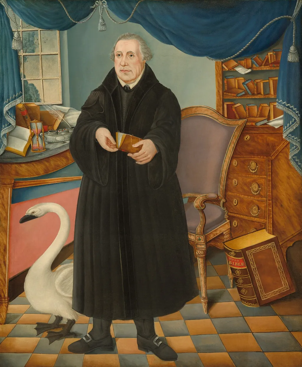 Martin Luther, by Frederick Kemmelmeyer, oil, 1800