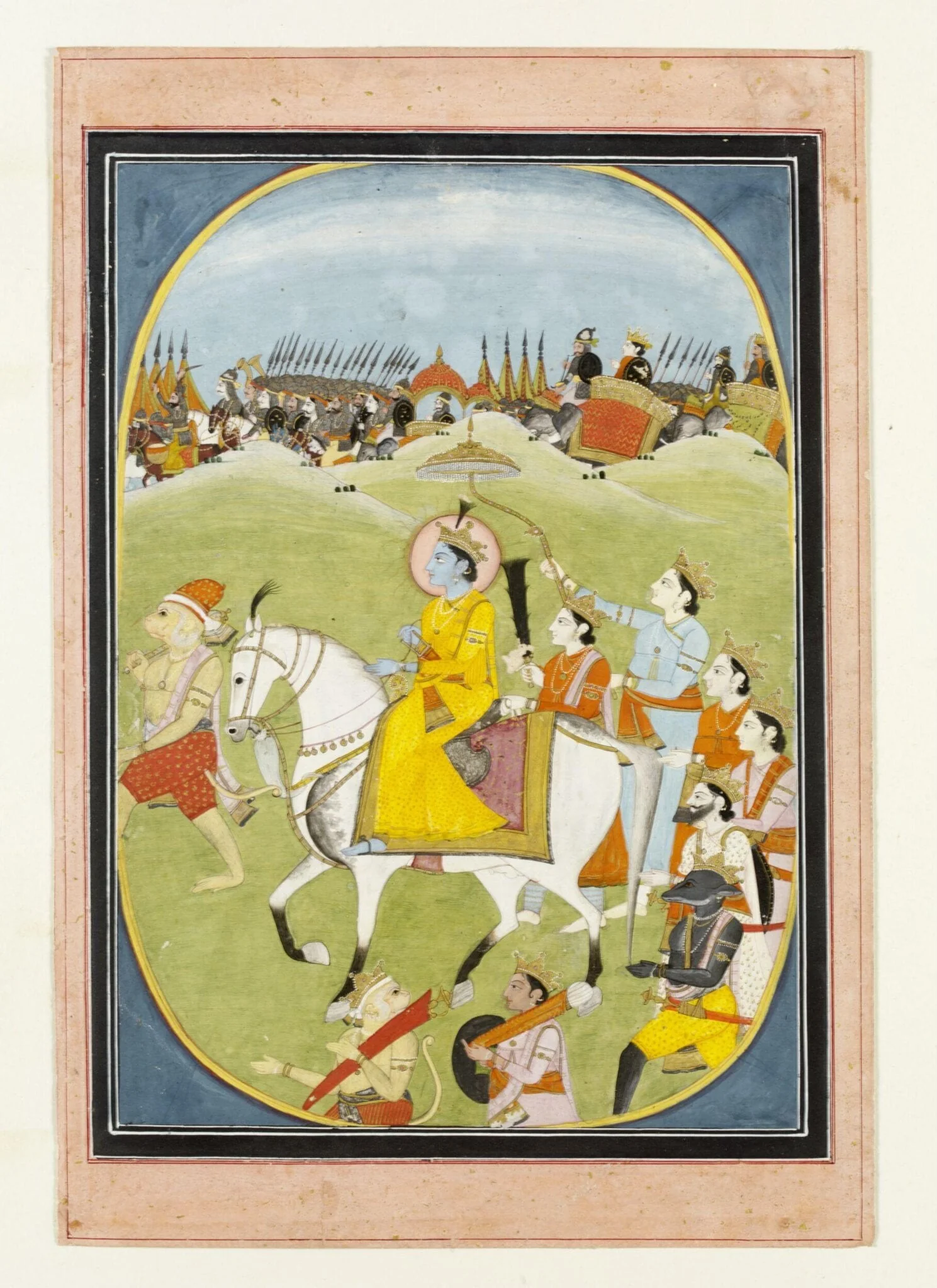 Rama, detail