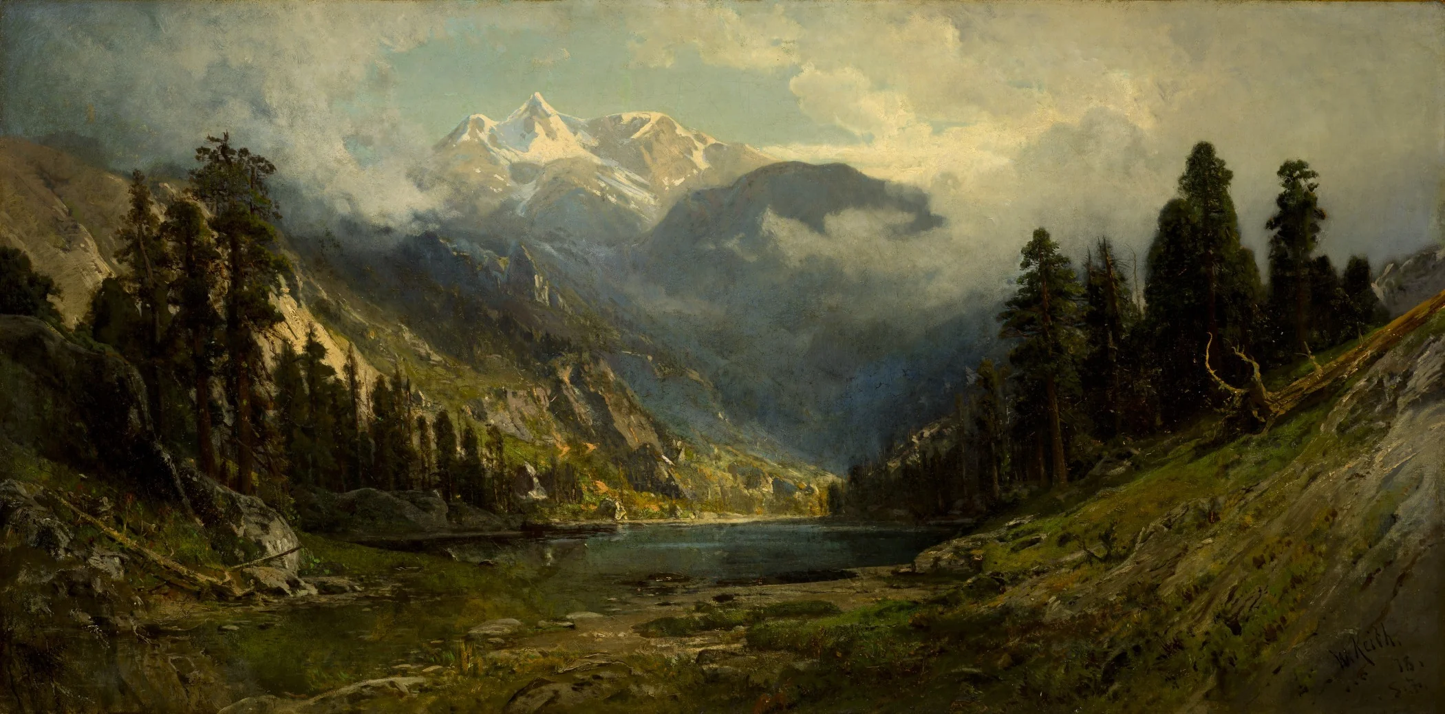 California Pines, detail